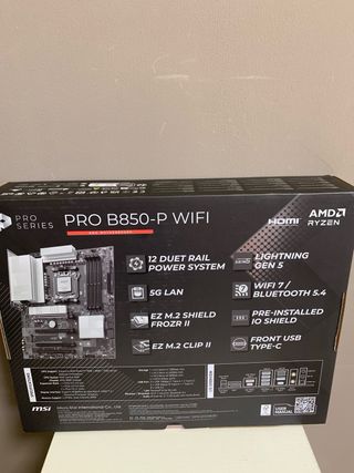 MSI PRO B850-P WIFI AMD Motherboard