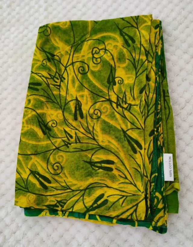 Pareo Shandy Verde y Amarillo