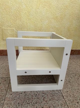 Sedia per bambini Montessori a 3 altezze. Regalo da tavola