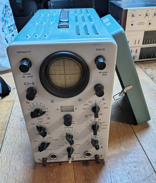 Osciloscopio C1-5 URSS