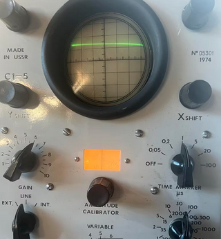 Osciloscopio C1-5 URSS