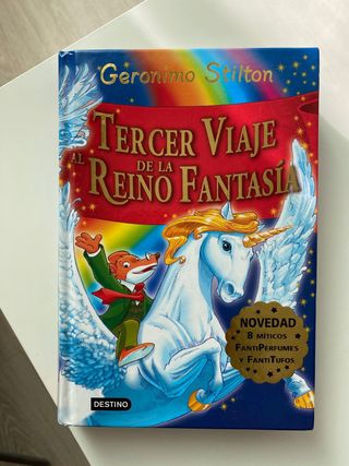 Libros Gerónimo Stilton. En el reino de fantasía.