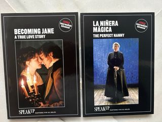 Libros de Cine Español Inglés Speak Up