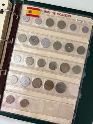 Álbum de Monedas de Pesetas