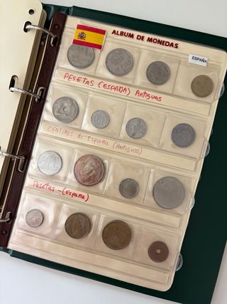 Álbum de Monedas de Pesetas