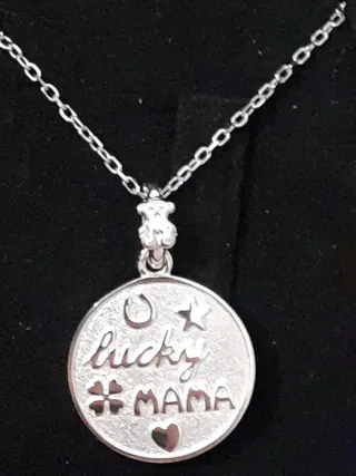 Colgante TOUS Mamá Lucky Plata + Cadena Luxenter