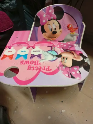 Pupitre infantil Minnie Mouse