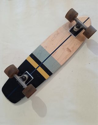 Skate Board Diseño Rayas y Puntos