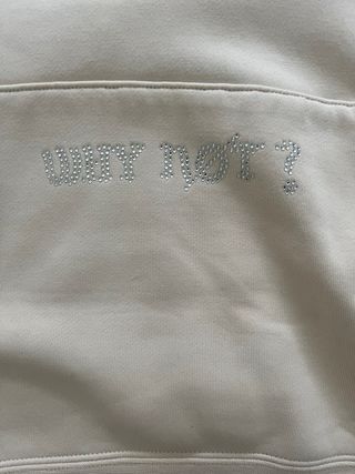 Sudadera Jordan Beige y Naranja Talla L