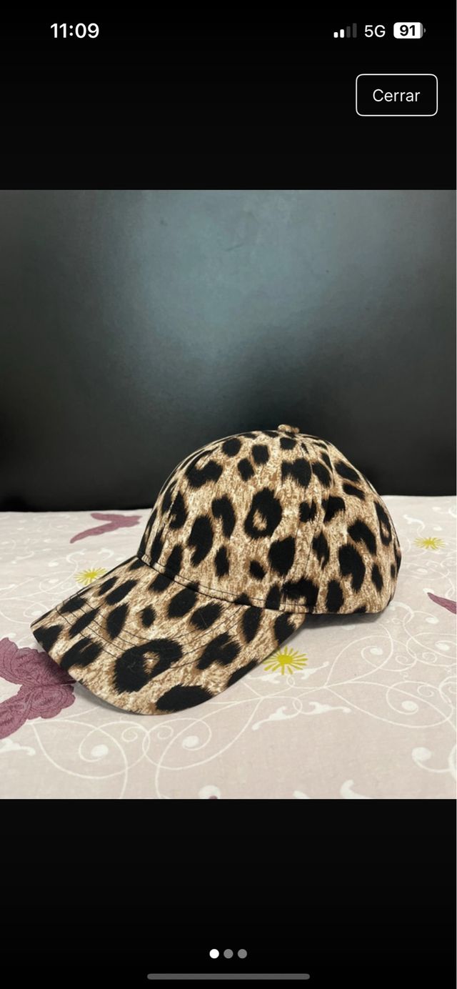 Gorra Estampado Leopardo