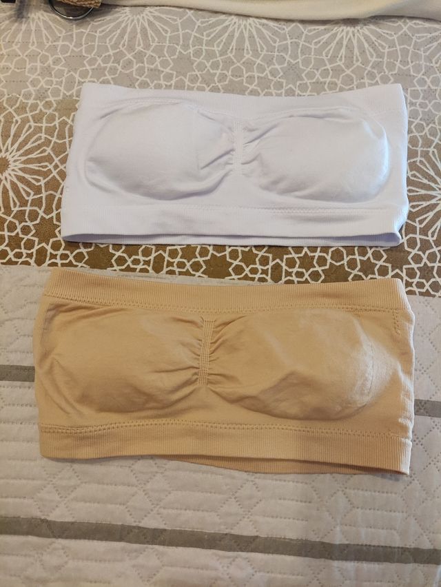 Sujetadores bandeau talla única