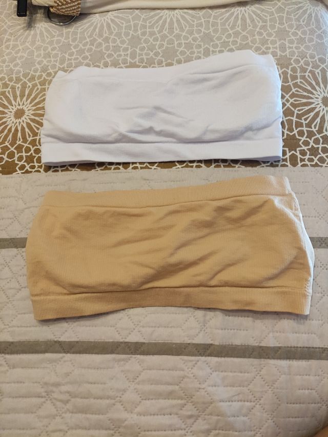 Sujetadores bandeau talla única