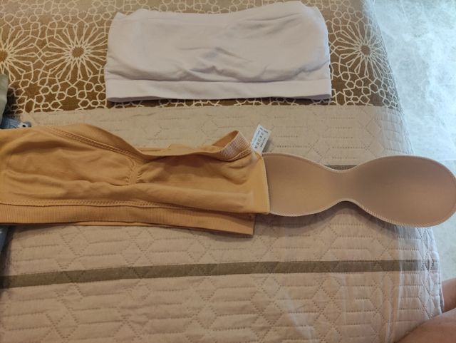 Sujetadores bandeau talla única