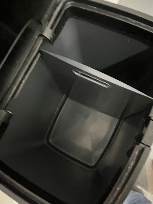 Papelera alta para reciclaje