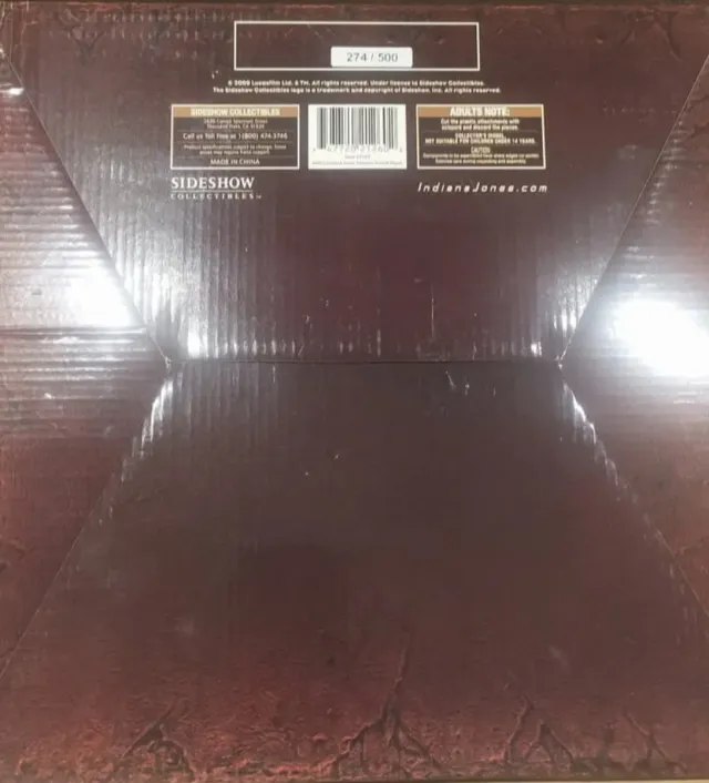 Indiana Jones y el Reino Calavera.
Sideshow