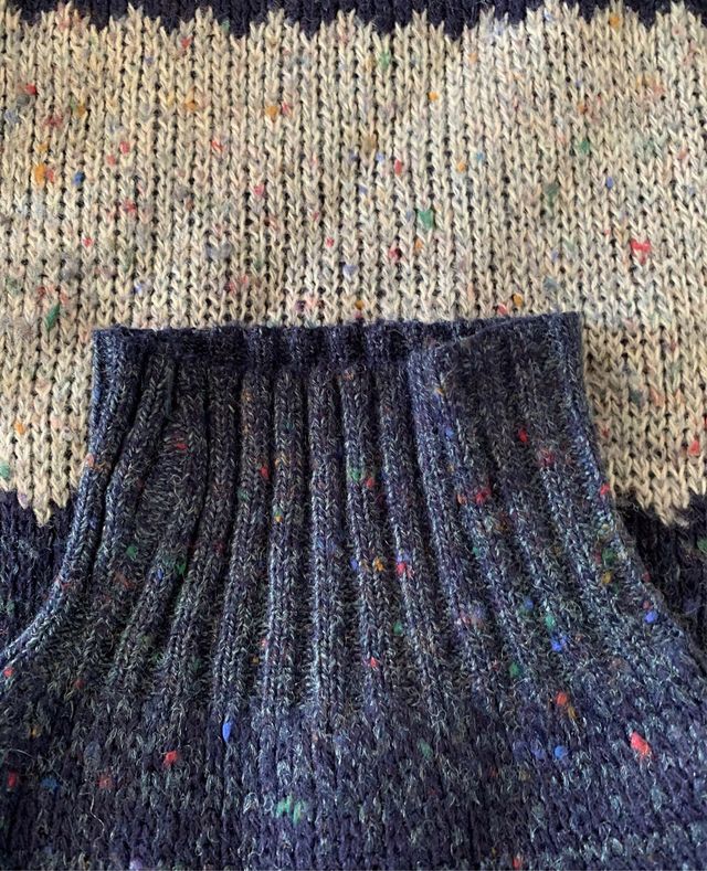 Jersey Vintage Unisex Azul y Gris