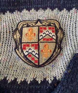 Jersey Vintage Unisex Azul y Gris