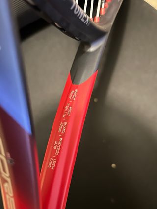 Raqueta Yonex Vcore Tour 315gr L2