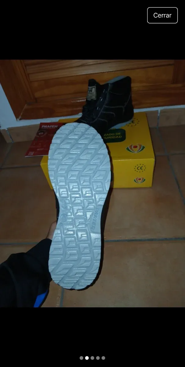 Botas de seguridad Zion negras