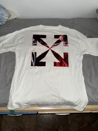 Camiseta Off-White Caravaggio Blanca Talla XL