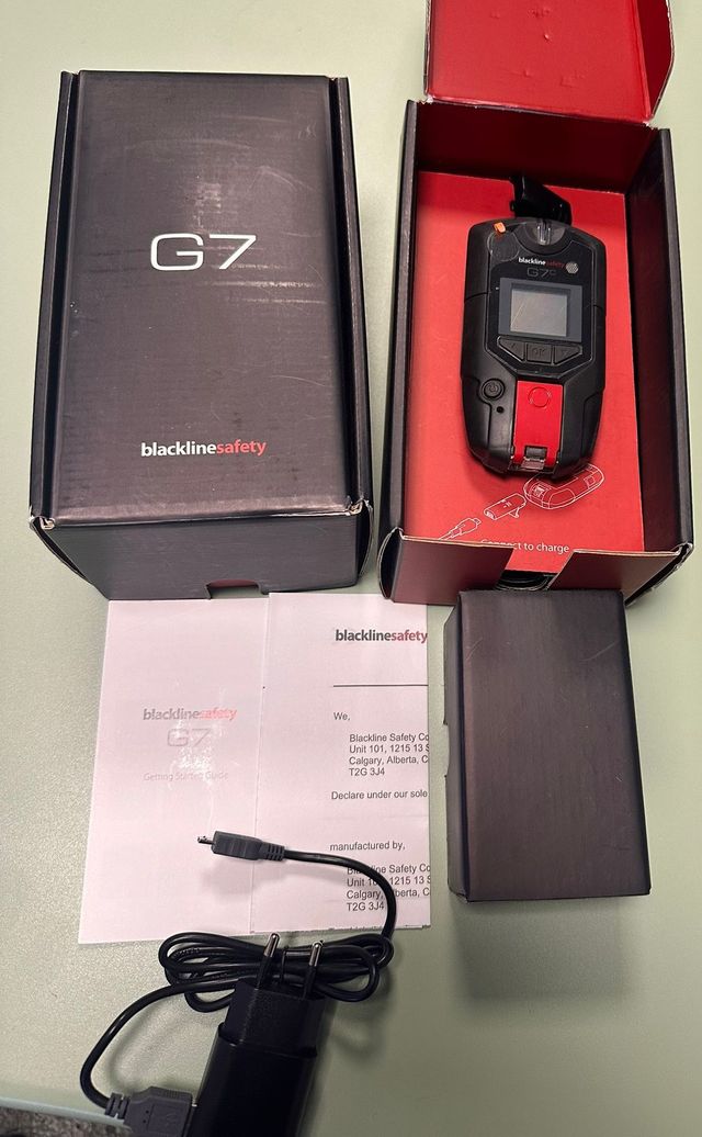 N°2 Rilevatori gas-uomo terra G7c Blacklinesafety