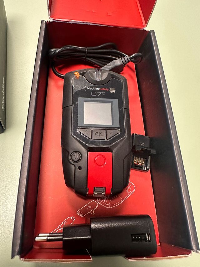 N°2 Rilevatori gas-uomo terra G7c Blacklinesafety