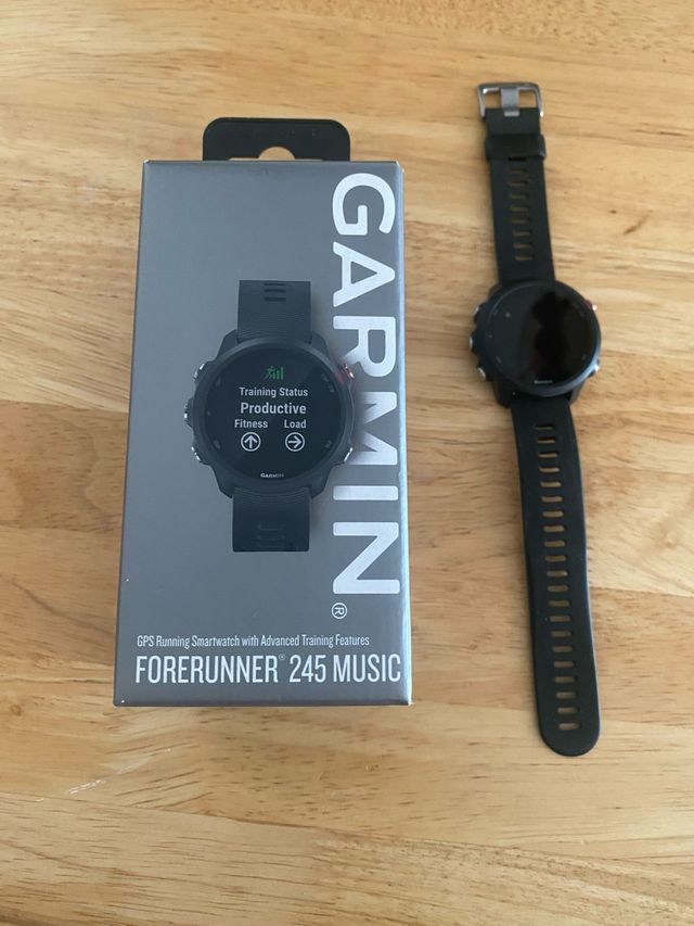 Reloj Garmin Forerunner 245 Music Negro de Segunda mano por 45 EUR