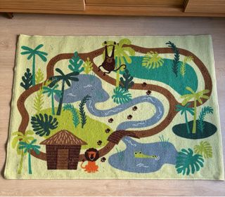 Alfombra infantil Ikea jungla