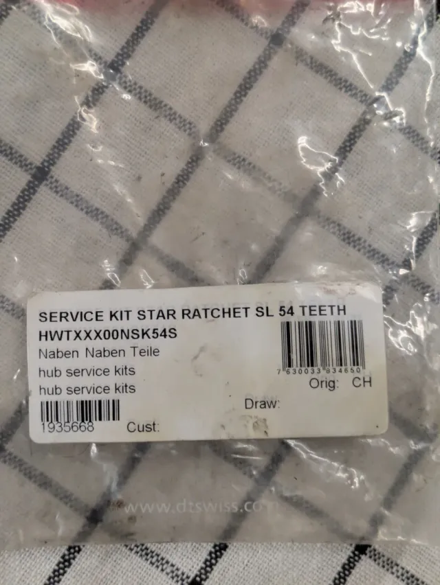 Kit  DT Swiss Star Ratchet 54T