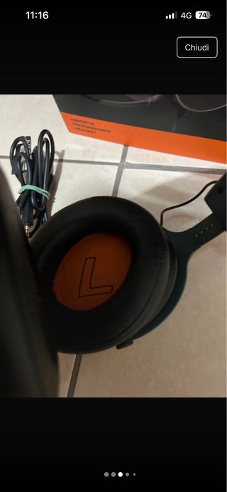 Cuffie Gaming Fnatic React + supporto per cuffie