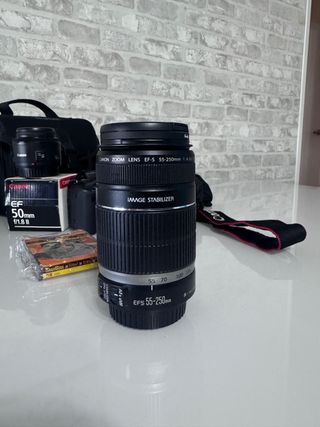 Canon Eos 550d mas objetivos