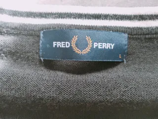 Jersey Fred Perry Gris con Tara