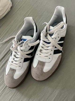 Zapatillas Adidas Samba Blancas Talla 38