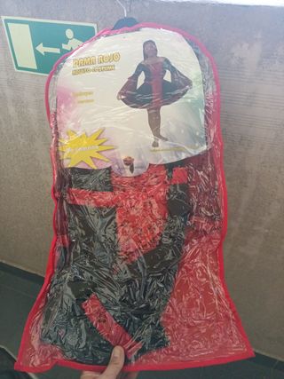 Carnaval Disfraz Dama Rojo Talla Única