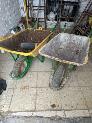 Carretilla de obra construcción