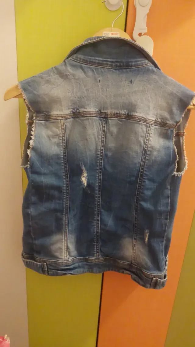 Chaleco Vaquero Stradivarius Talla S