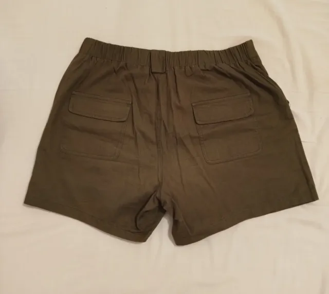 Pantalones cortos cargo verde oliva