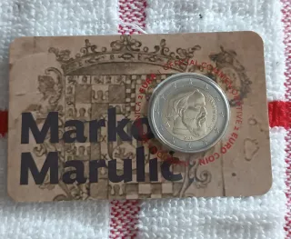 Moneda 2€ Croacia 2024 Marko Marulić