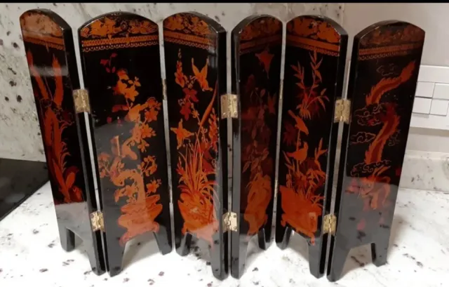 Biombo miniatura chino