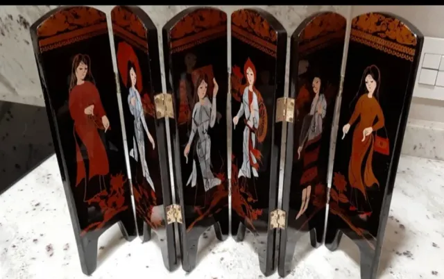 Biombo miniatura chino