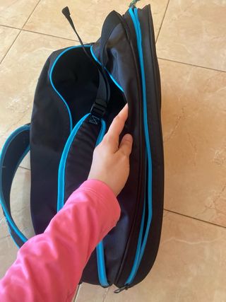 Paletero Adidas Negro y Azul
