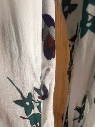 Vestido largo estampado M