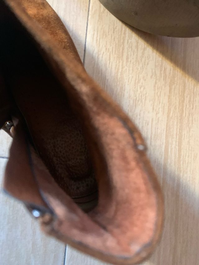 Botines marrones con flecos