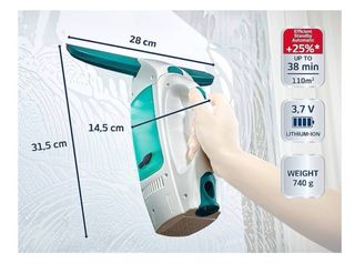 Leifheit Set de Aspirador limpiacristales