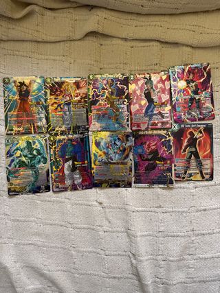 Lote Cartas Promo Dragon Ball Fest