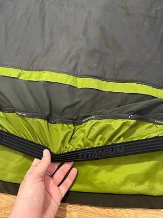 Chaqueta Columbia Titanium Impermeable Verde Oliva