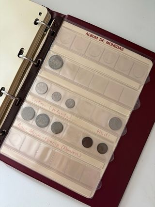 Álbum de Monedas variadas