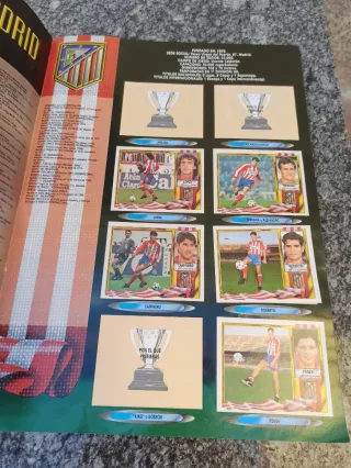 ÁLBUM CROMOS TEMPORADA 1995-1996.