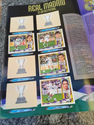 ÁLBUM CROMOS TEMPORADA 1995-1996.