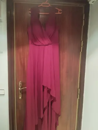 Vestido de fiesta rosa/rojo